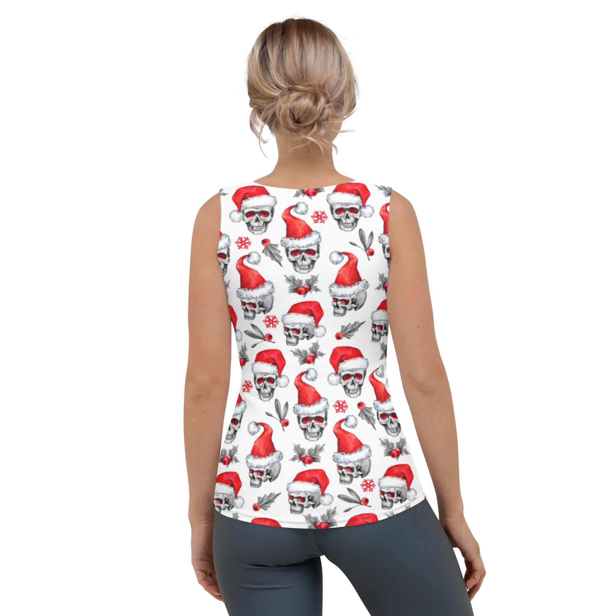 Christmas Skulls Tank Top